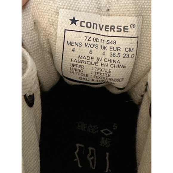 Converse All Star Chuck Taylor -‎ Concert Crowd High Top Sneakers - Picture 7 of 7